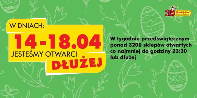 Do której godziny są otwarte sklepy Biedronka? Sprawdź aktualne godziny pracy!