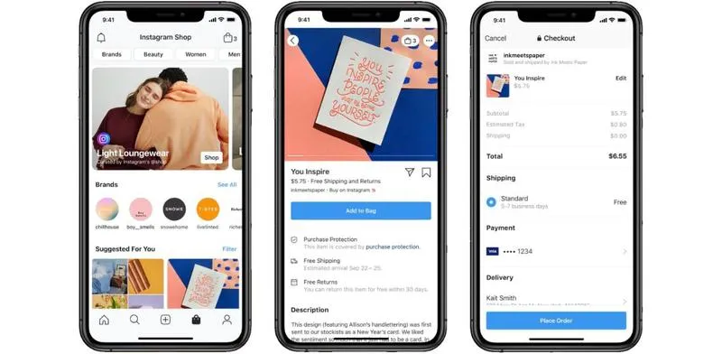 Korzyści z sklepu Instagram